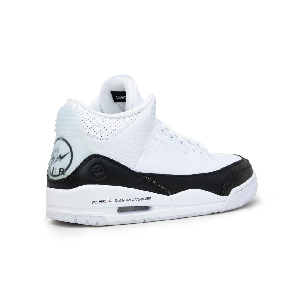 Air Jordan 3 x Fragment White Retro Sneaker商品第3张图片规格展示