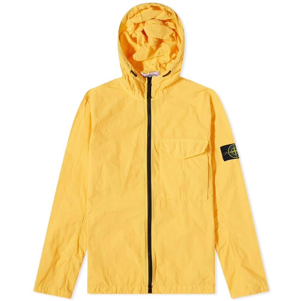 商品Stone Island|Stone Island Naslan Light Hooded Shirt Jacket,价格¥2539,第1张图片