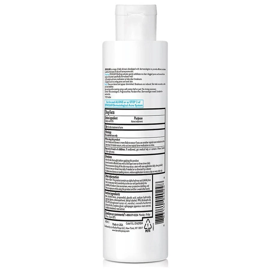 商品La Roche Posay|Effaclar Clarifying Solution with Salicylic Acid Acne Toner,价格¥143,第2张图片详细描述