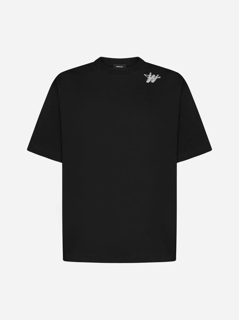 商品We11done|Logo cotton t-shirt,价格¥1590,第1张图片