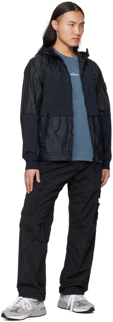 商品Stone Island|Navy Paneled Jacket,价格¥4376,第5张图片详细描述