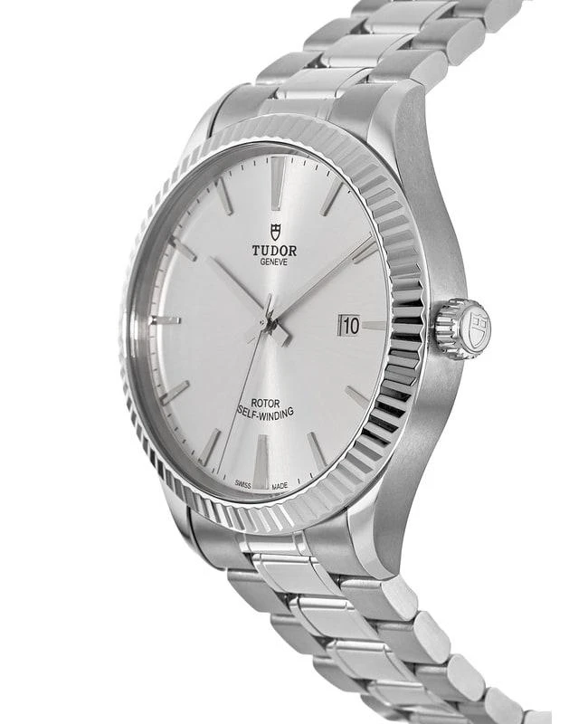 商品Tudor|Tudor Style 41mm Silver Dial Stainless Steel Men's Watch M12710-0001,价格¥18170,第3张图片详细描述