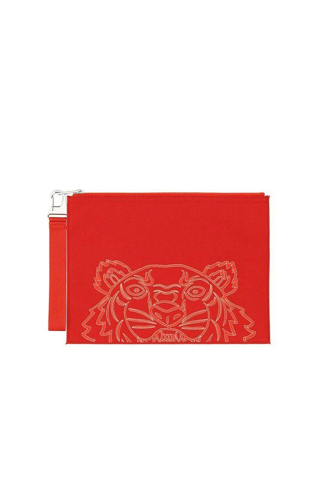 商品Kenzo|Kenzo Kampus Tiger Large Pouch,价格¥903,第1张图片