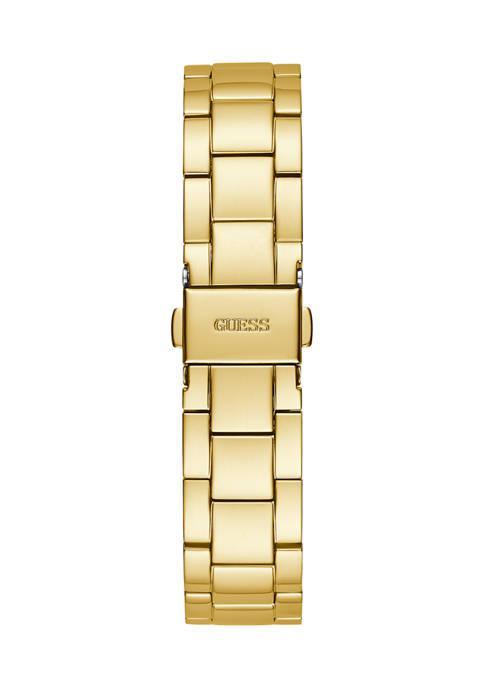 商品GUESS|Gold Tone Stainless Steel Watch,价格¥1114,第6张图片详细描述