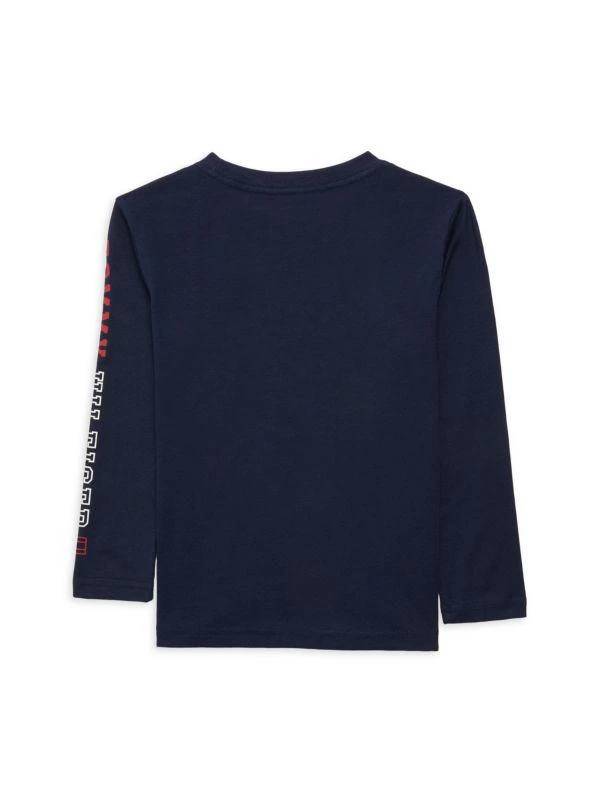 商品Tommy Hilfiger|Little Boy’s Iconic Logo Crewneck Tee,价格¥113,第2张图片详细描述