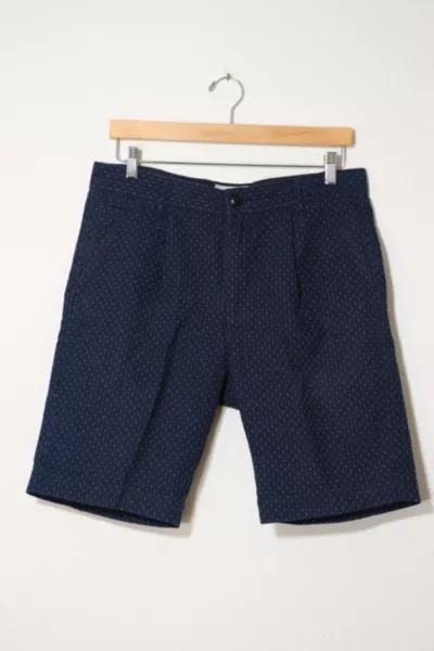 Vintage Ikat Woven Pattern Pleated Shorts商品第1张图片规格展示