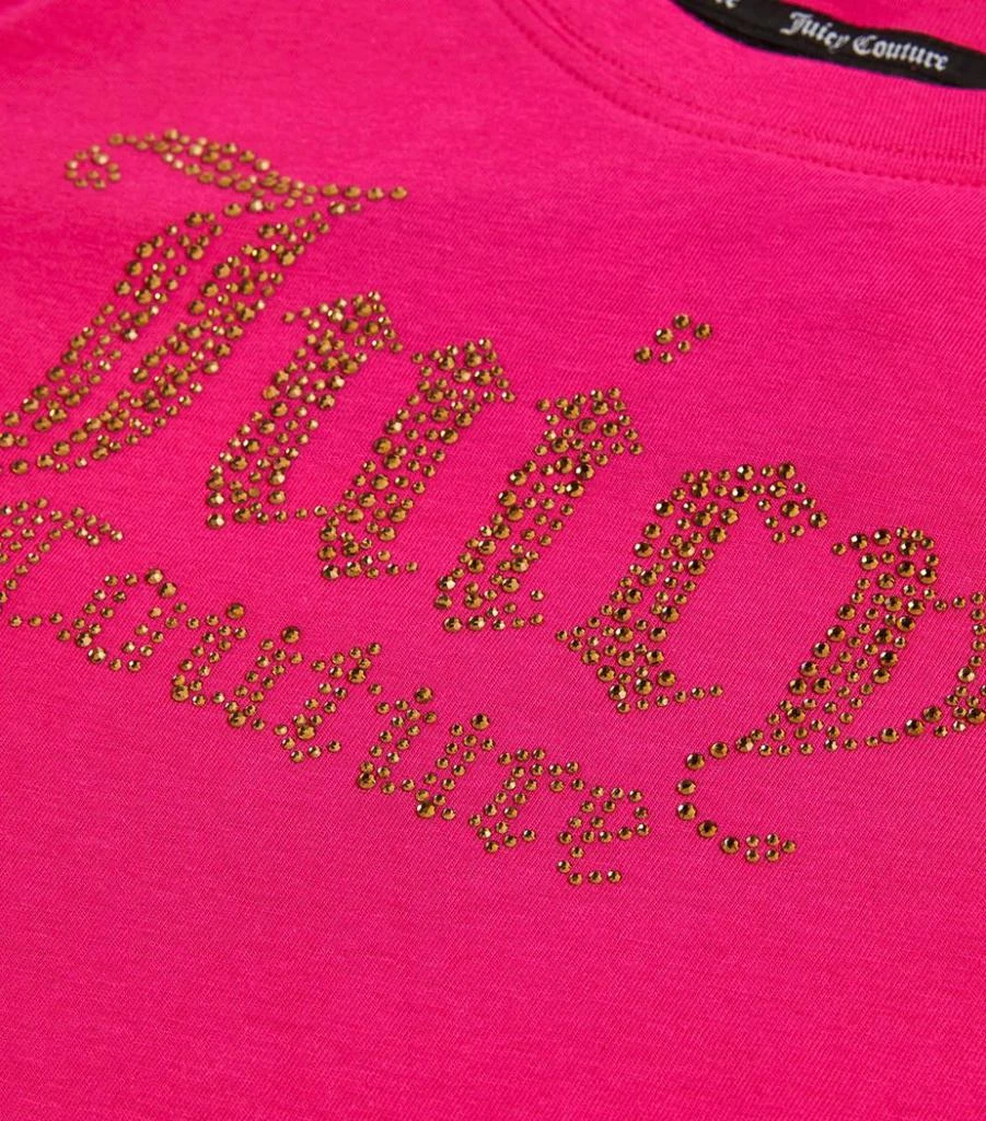 商品Juicy Couture|Embellished Logo T-Shirt (3-16 Years),价格¥365,第3张图片详细描述