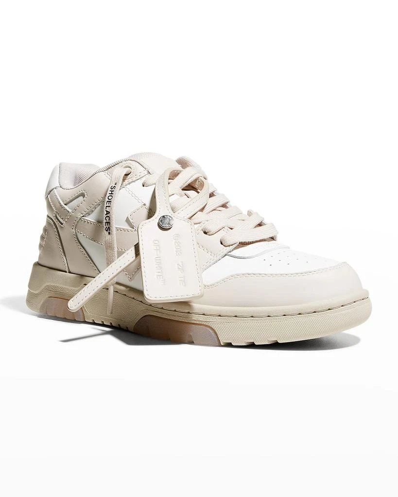 商品Off-White|Out Of Office Arrow Calfskin Sneakers,价格¥2944,第2张图片详细描述