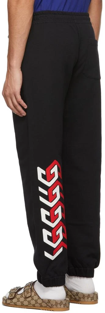 商品Gucci|黑色 Mirror 运动裤,价格¥9941,第4张图片详细描述