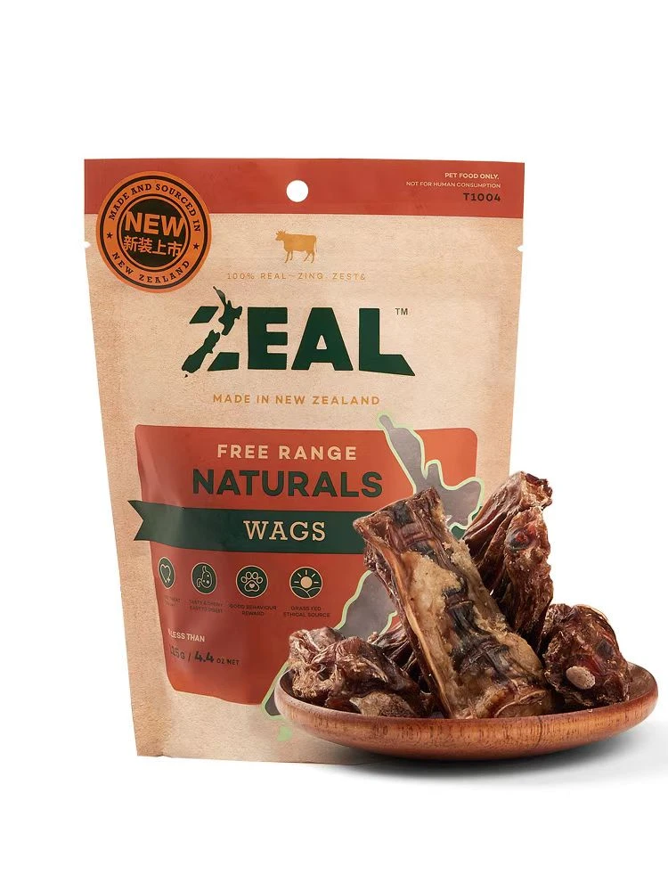 商品[国内直发] Zeal|新西兰全进口风干小牛尾骨（犬用）125g,价格¥85,第1张图片