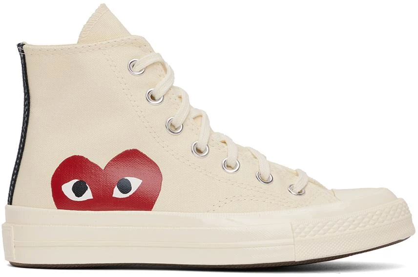 商品Comme des Garcons|Off-White Converse Edition Chuck 70 Hi Sneakers,价格¥1248,第1张图片