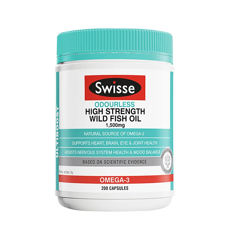 商品[国内直发] Swisse|Swisse无腥味鱼油胶囊1500mg200粒,价格¥136,第1张图片