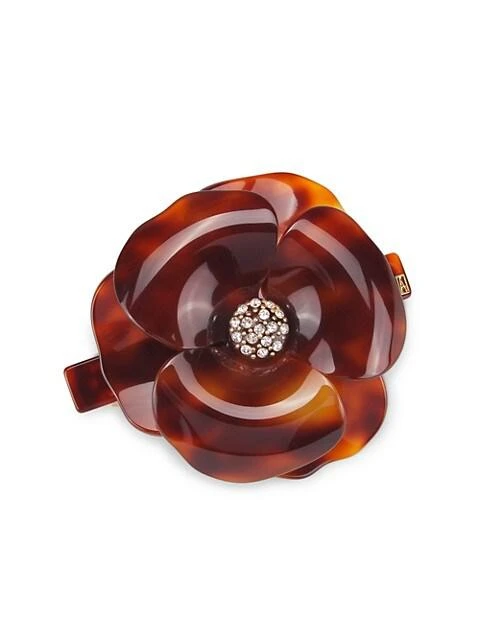 商品Alexandre de Paris|Timeless Les Camelias Barrette,价格¥926,第1张图片