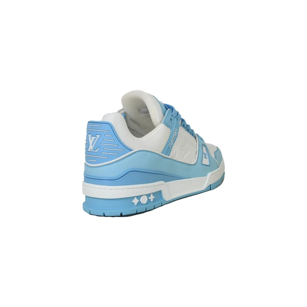 商品Louis Vuitton|Louis Vuitton LV Trainer Sneaker Sky Blue US9,价格¥12101,第3张图片详细描述