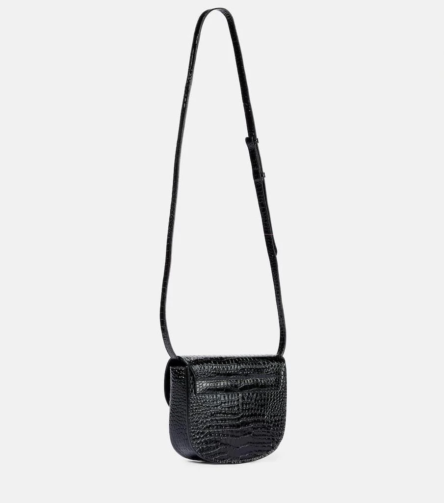 商品Yves Saint Laurent|Kaia Small croc-effect leather shoulder bag,价格¥15563,第4张图片详细描述