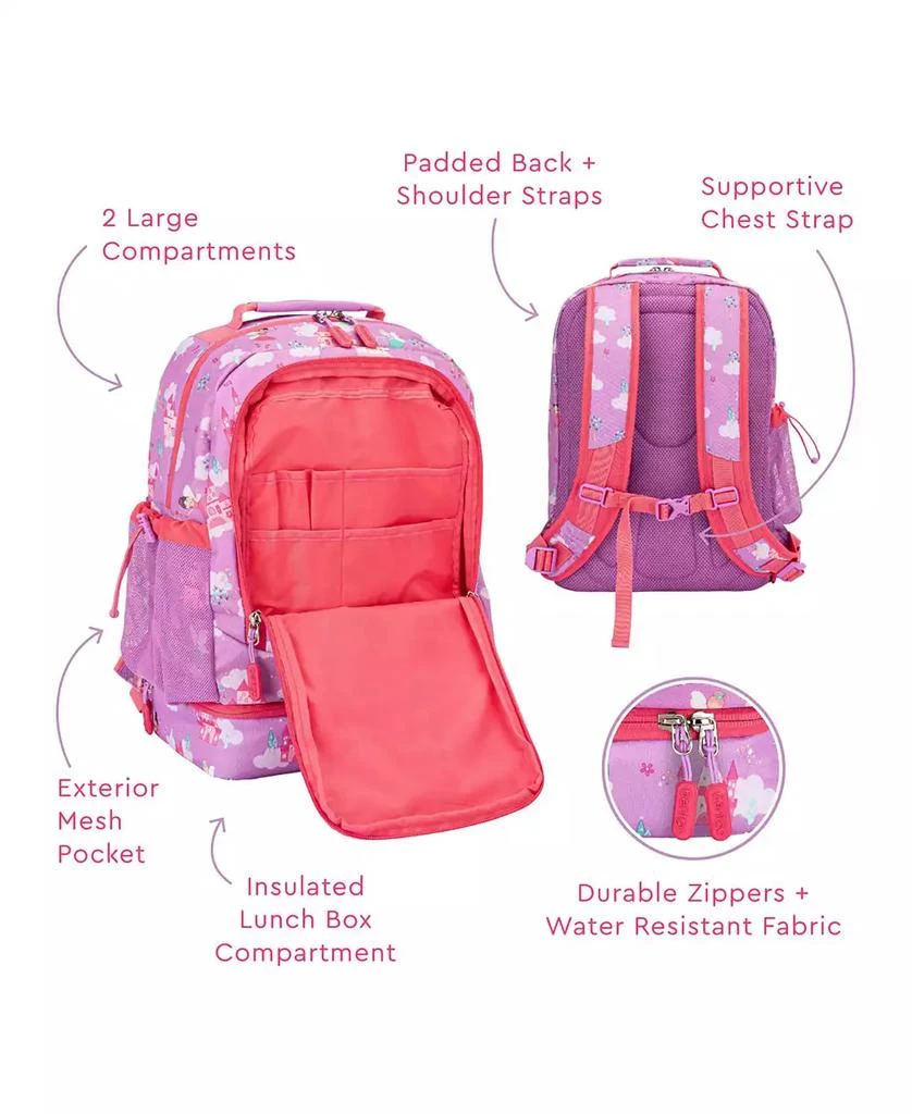 商品Bentgo|Kids Prints 2-In-1 Backpack and Insulated Lunch Bag - Fairies,价格¥266,第4张图片详细描述