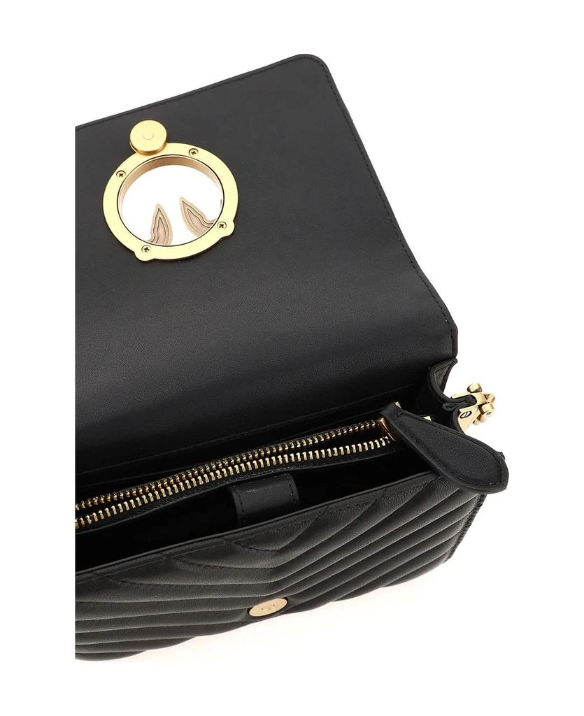 商品PINKO|Love Click V Quilt Mini Bag,价格¥1939,第2张图片详细描述