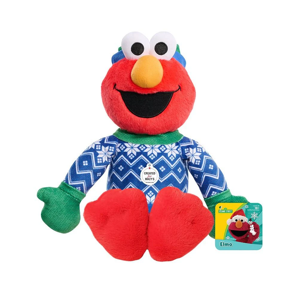 商品Macy's|CLOSEOUT! Holiday Elmo 15" Large Plush Stuffed Animal-Created for Macy's,价格¥75,第2张图片详细描述