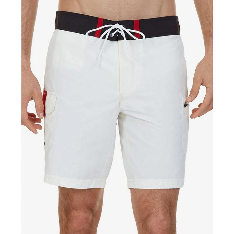 商品Nautica|Men's Quick Dry Cargo Pocket 8 1/2" Swim Trunks,价格¥135,第1张图片