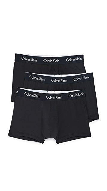 商品Calvin Klein|3 件装莫代尔纤维平角内裤,价格¥434,第5张图片详细描述