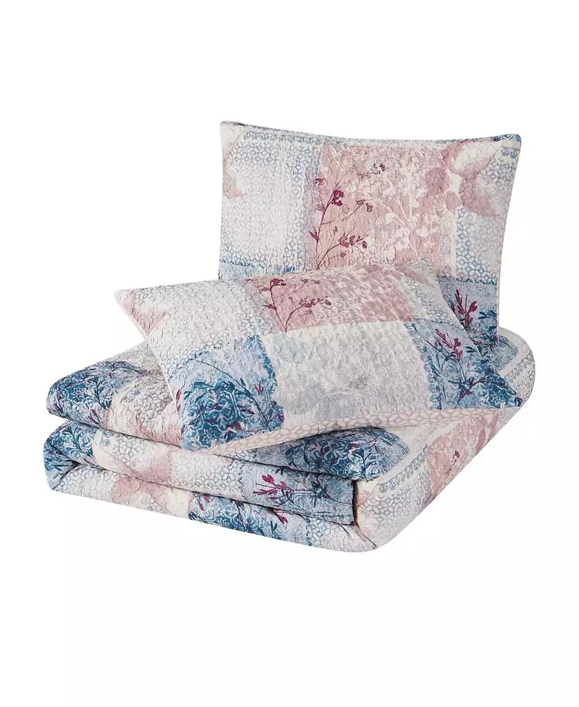 商品Cannon|Lotte Patchwork 2-Pc. Comforter Set,价格¥717,第3张图片详细描述