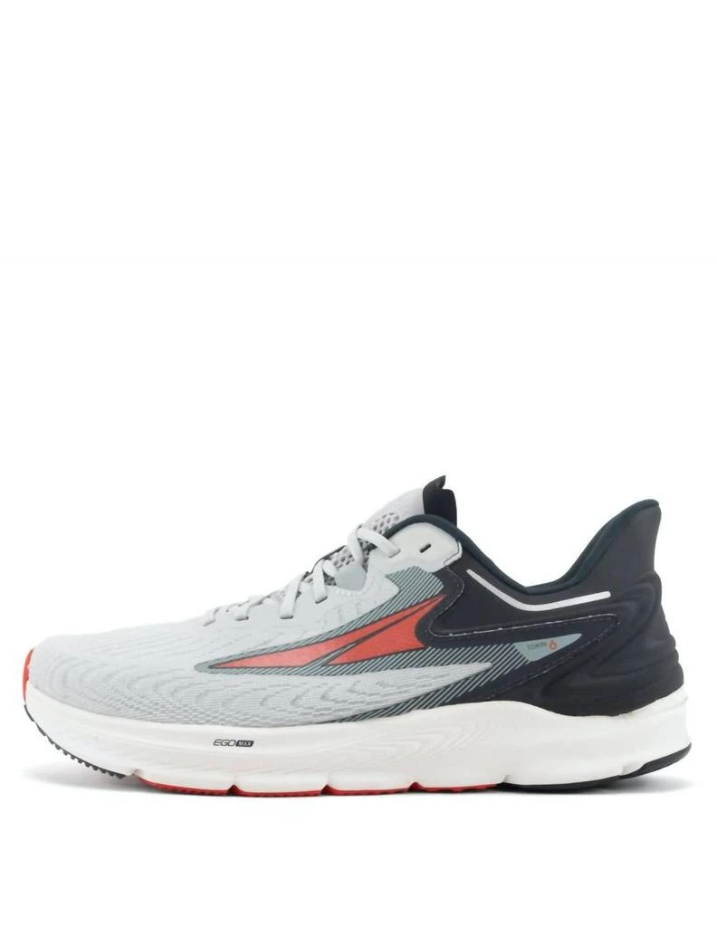 商品Altra|Men's Torin 6 Running Shoes - Wide Width In Gray/red,价格¥1006,第2张图片详细描述