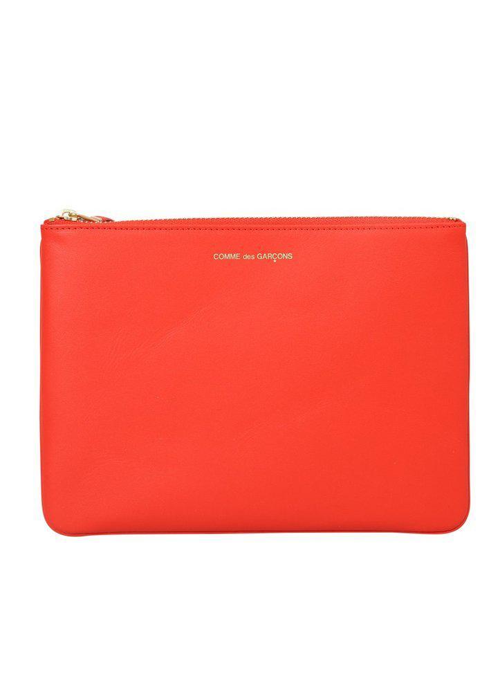 商品Comme des Garcons|Comme des Garçons Wallet Logo Detailed Wallet,价格¥525,第1张图片