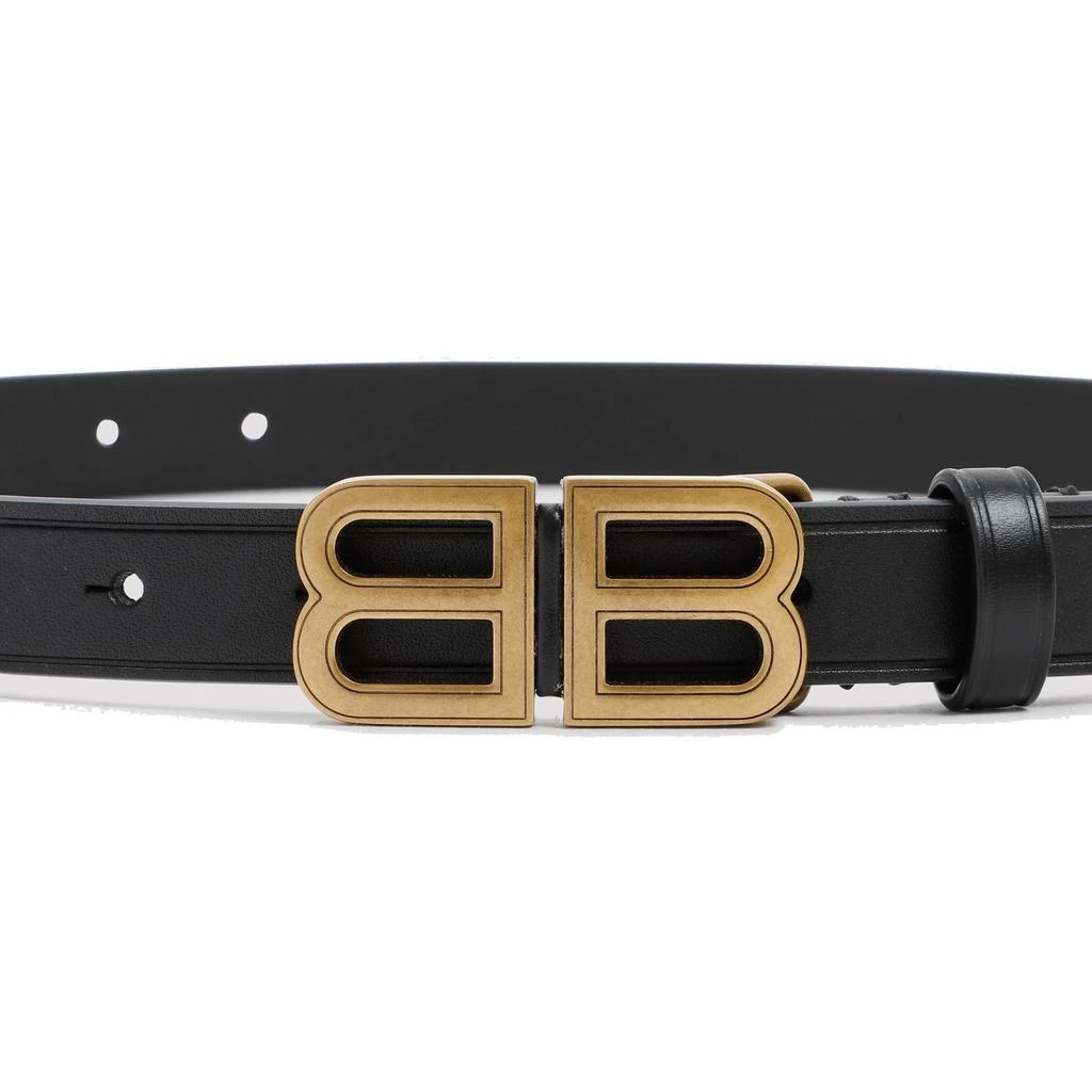 商品Balenciaga|Balenciaga Hourglass BB Logo Buckle Belt,价格¥1828,第2张图片详细描述