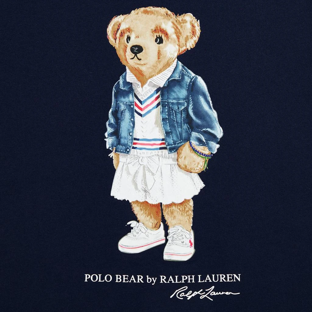 商品Ralph Lauren|Polo Bear Cotton Jersey Tee Dress (Big Kids),价格¥166,第3张图片详细描述