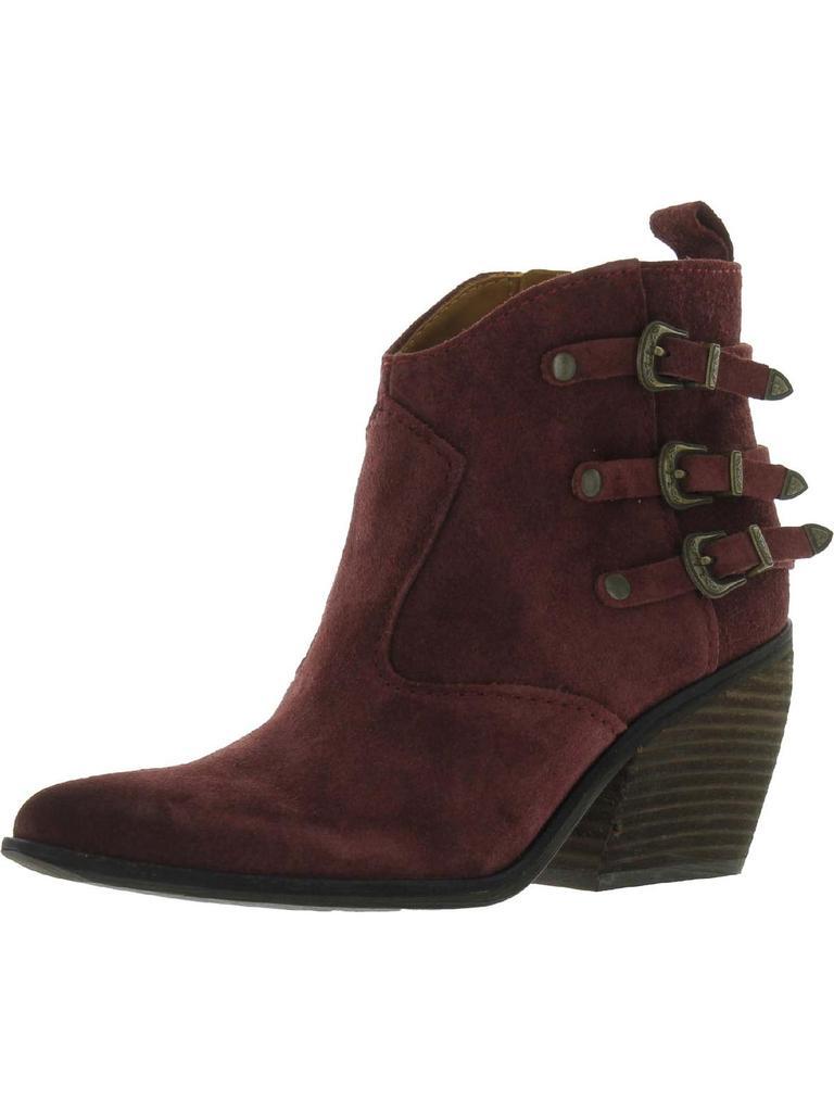 商品ZODIAC|Dacey Womens Suede Zipper Ankle Boots,价格¥649,第3张图片详细描述