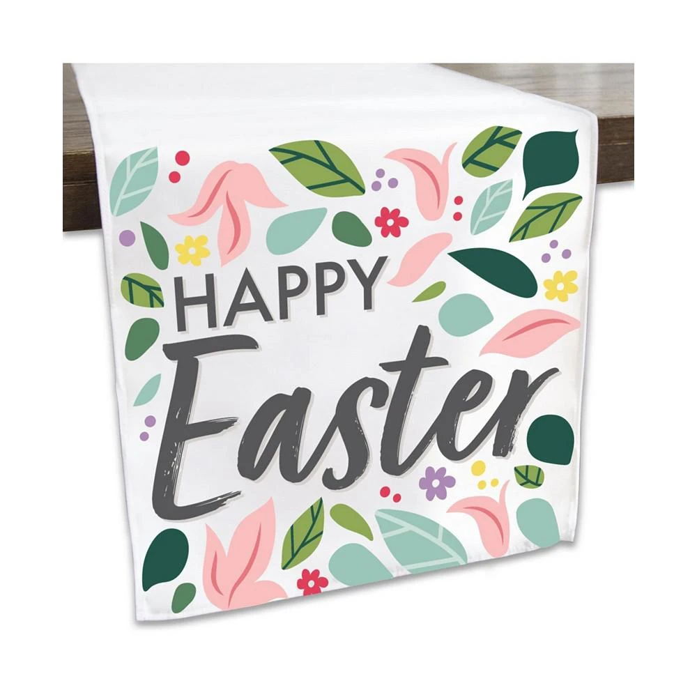 商品Big Dot of Happiness|Happy Easter - Holiday Party Tabletop Decor Cloth Table Runner - 13 x 70 inches,价格¥201,第1张图片
