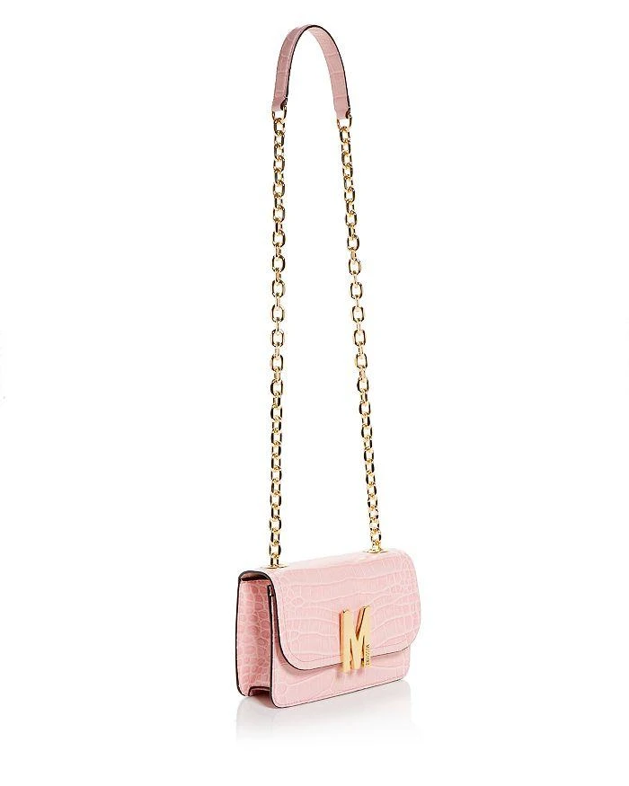 商品Moschino|Croc Embossed Leather Crossbody,价格¥6941,第4张图片详细描述