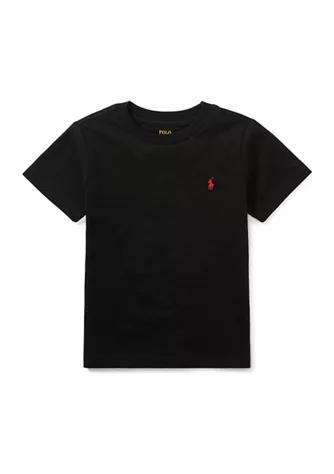 商品Ralph Lauren|Toddler Boys Cotton Jersey Crew Neck T-Shirt,价格¥74-¥184,第1张图片