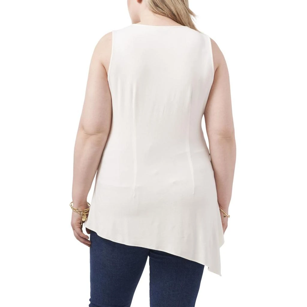 商品Vince Camuto|Vince Camuto Womens Plus Knit V Neck Tank Top,价格¥61,第2张图片详细描述
