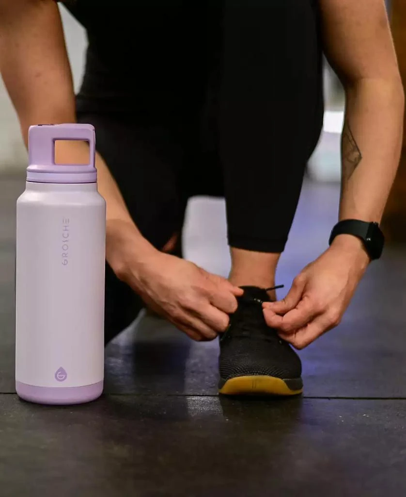 Alpine Flip 'N Sip Insulated, Leakproof Water Bottle with Straw, 40 OZ-2pk 商品