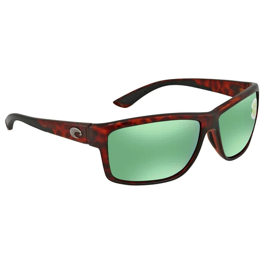 商品Costa Del Mar|Mag Bay Green Mirror Polarized Polycarbonate Men's Sunglasses AA 10 OGMP 63,价格¥829,第2张图片详细描述