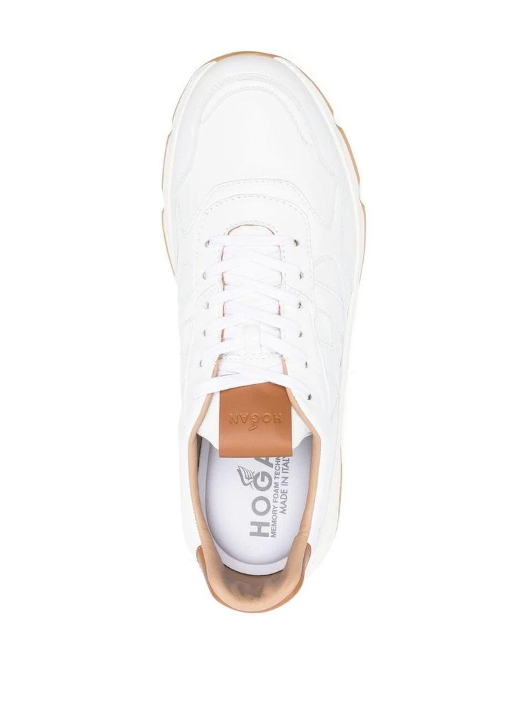 商品hogan|HOGAN - Hyperlight Leather Sneakers,价格¥1519,第2张图片详细描述