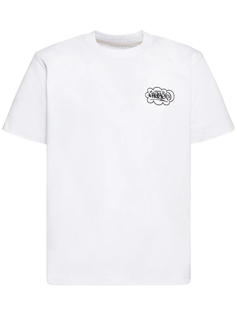 商品Sacai|Eric Haze Cotton Circle Star T-shirt,价格¥901,第4张图片详细描述