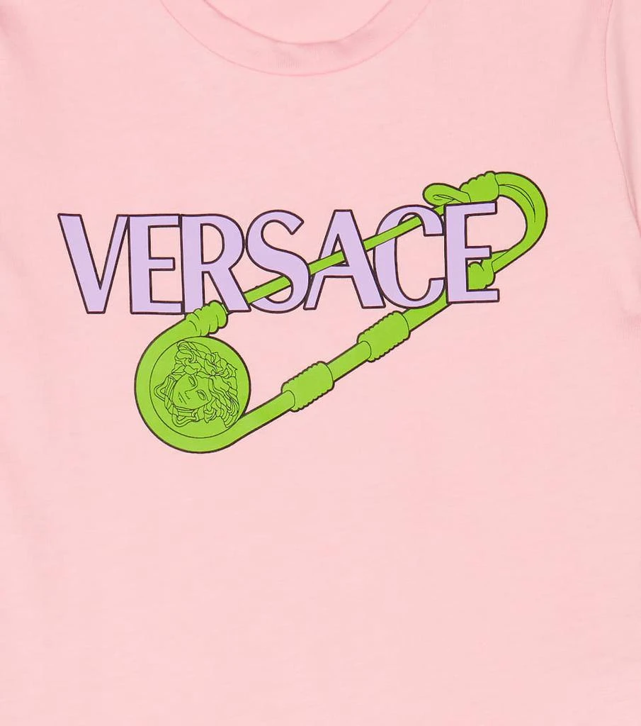 商品Versace|Safety Pin棉质T恤,价格¥1081,第3张图片详细描述