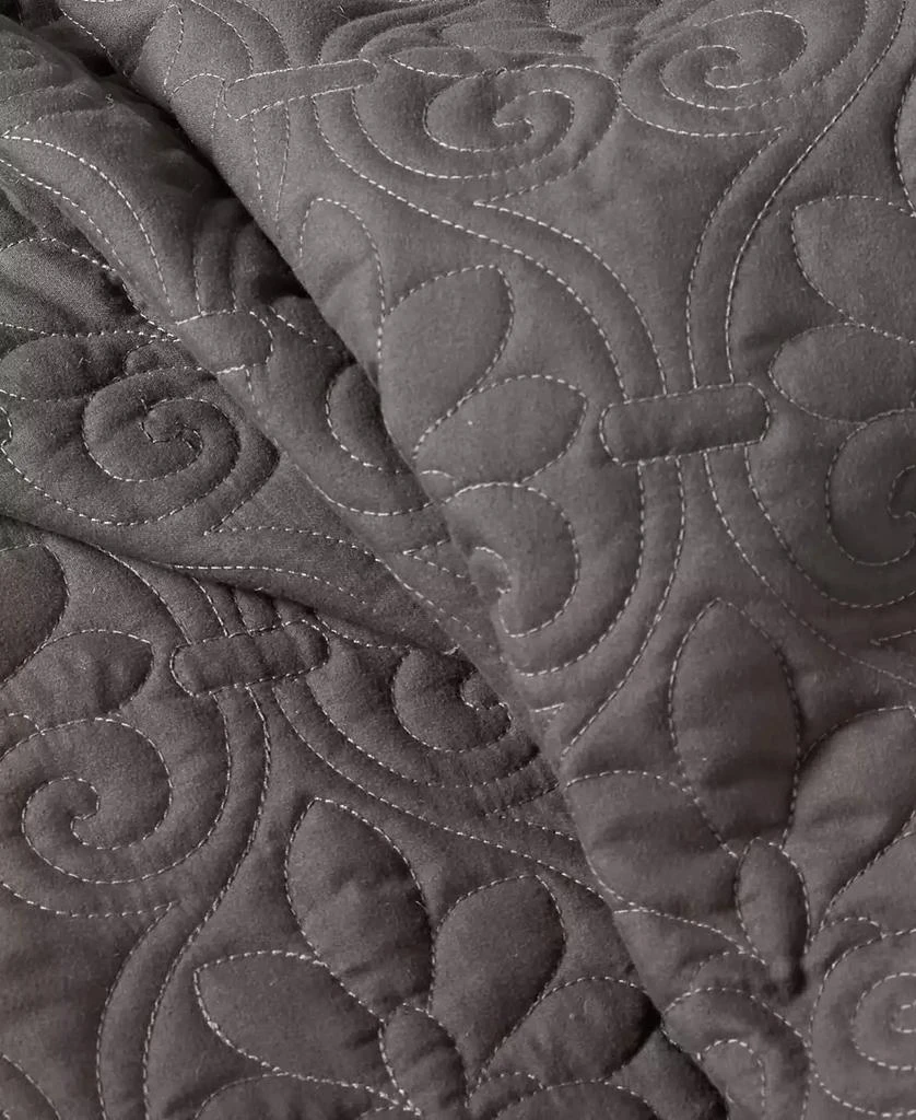 Quebec Open Corner Pleated Quilted Bedspread 商品