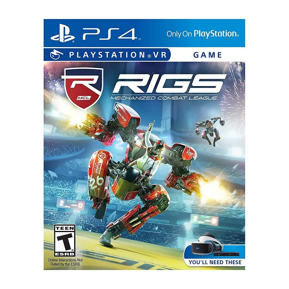 商品SONY COMPUTER ENTERTAINMENT|RIGS Mechanized Combat League (PlayStation VR) - PlayStation 4,价格¥373,第1张图片
