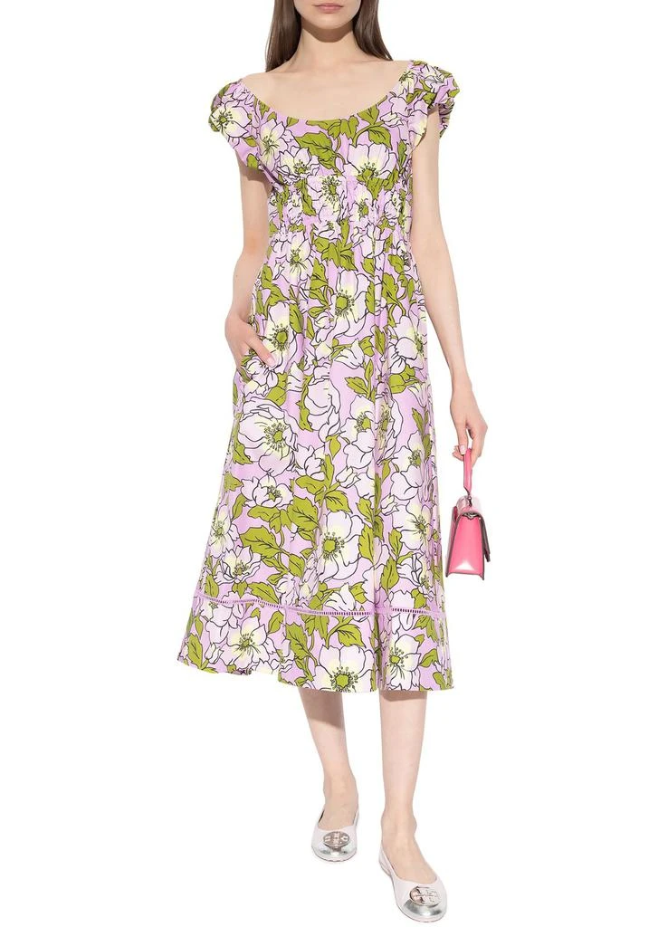 商品Tory Burch|花朵图案连衣裙,价格¥3868,第5张图片详细描述
