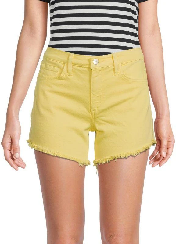 商品Joe's Jeans|The Ozzie Mid-Rise Stretch Cut-Off Jeans Shorts,价格¥120,第1张图片