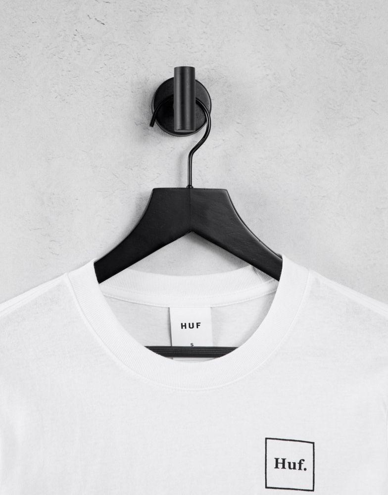 Huf long sleeve relaxed t-shirt with arm logos商品第4张图片规格展示