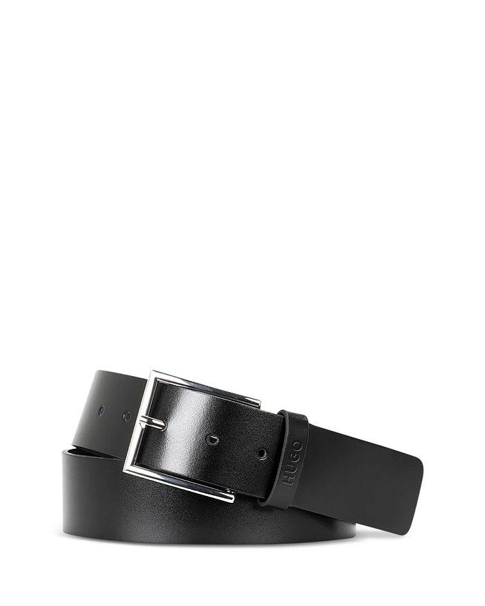 商品Hugo Boss|Men's Giaspo Leather Belt,价格¥298,第1张图片详细描述