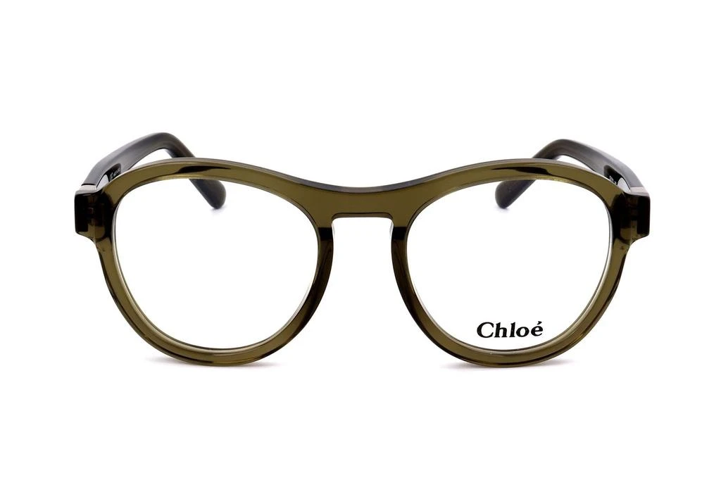 商品Chloé|Chloé Eyewear Round Frame Glasses,价格¥1122,第1张图片