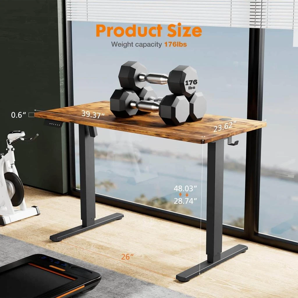 Electric Height Adjustable Standing Desk 商品