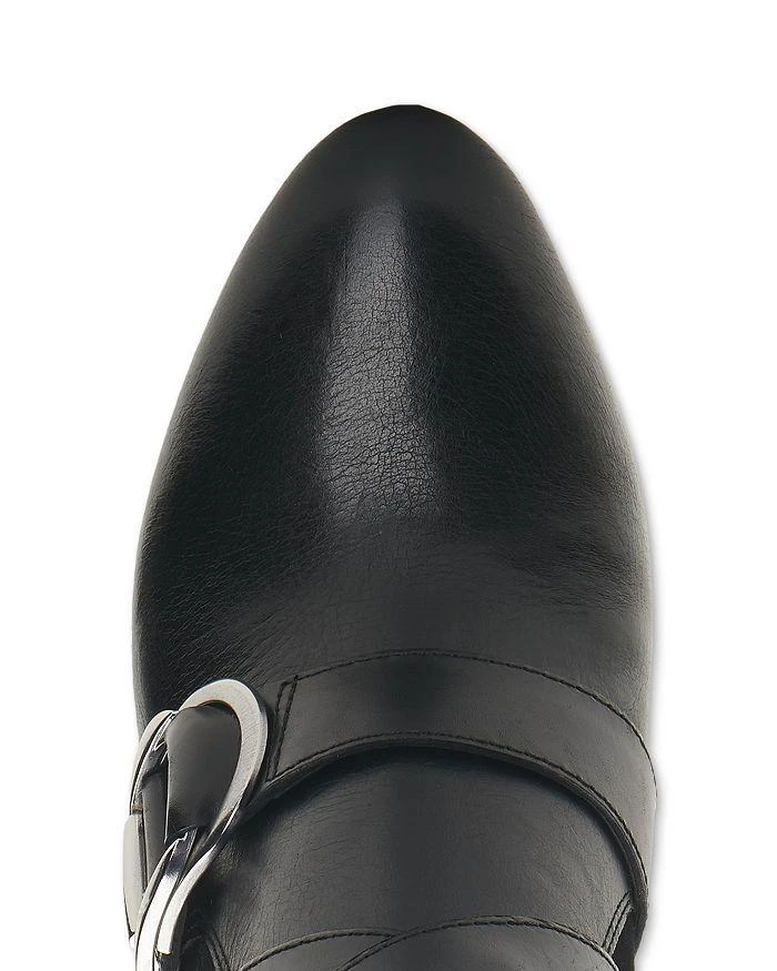 Women's Erillie Almond Toe Decorate Buckle High Heel Booties 商品