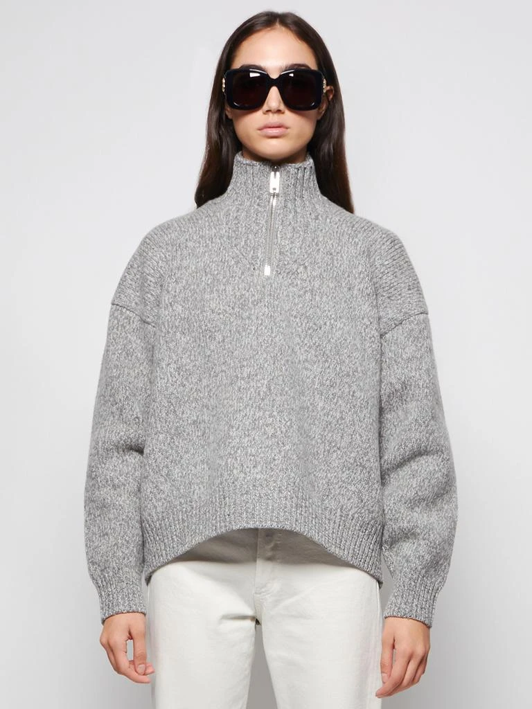 商品Alexander Wang|Half-zip Turtleneck Pullover,价格¥5101,第3张图片详细描述