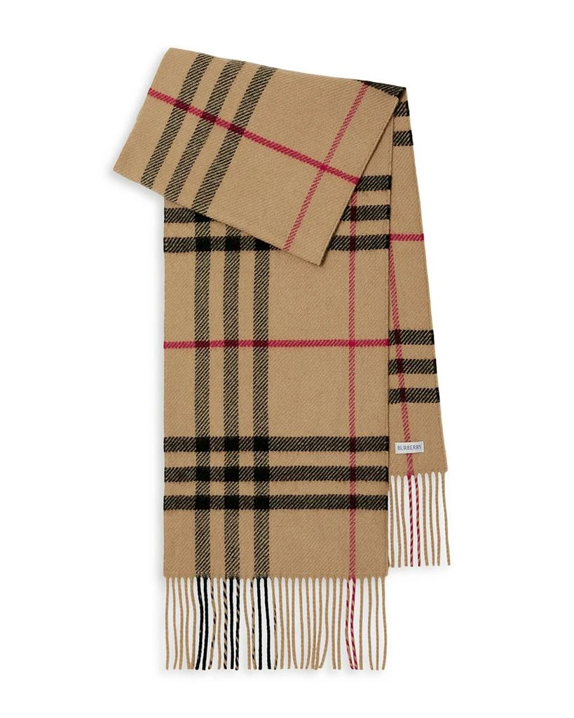 商品Burberry|Tartan Check Brushed Wool Cashmere Scarf,价格¥4128,第1张图片